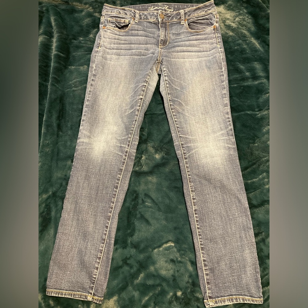 American Eagle Super Stretch Skinny Jean Retro Denim
